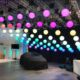 Kinetikus LED gömb